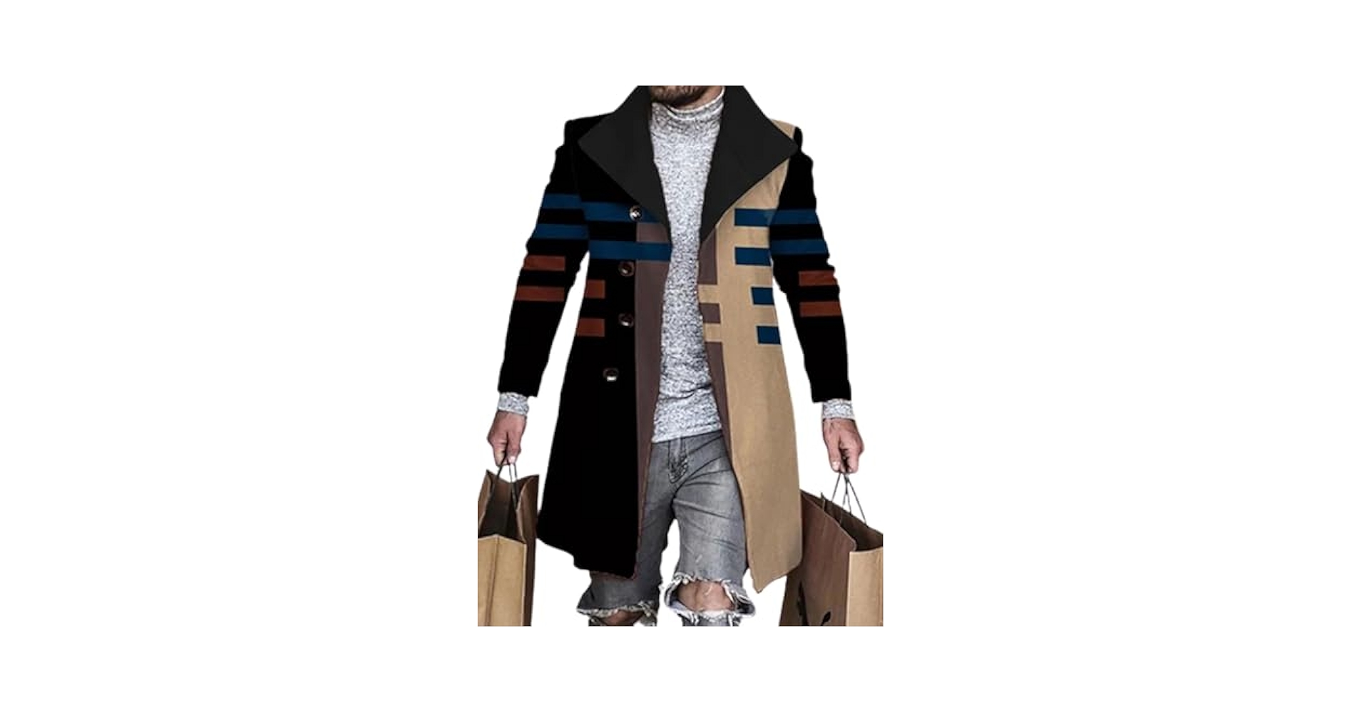 ジャケット・アウター LIDNM wool check trench coat Sites-Gant-US-Site